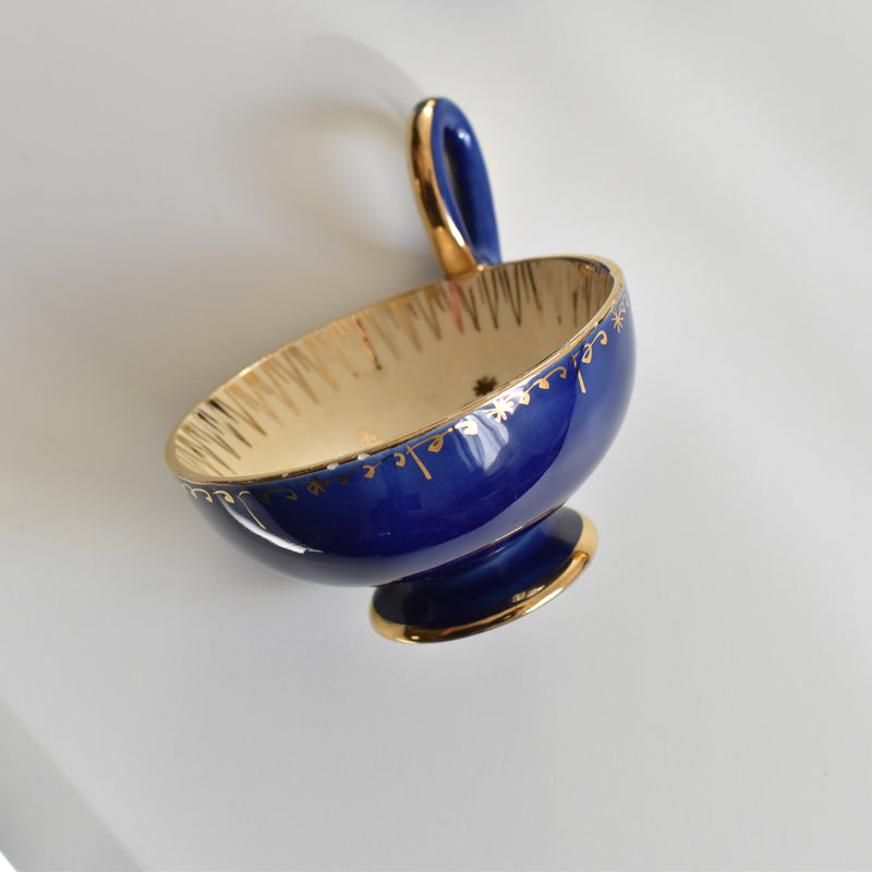 ア.ドラサンヴァル A.Dressinval コーヒーカップ＆ソーサー Blue C