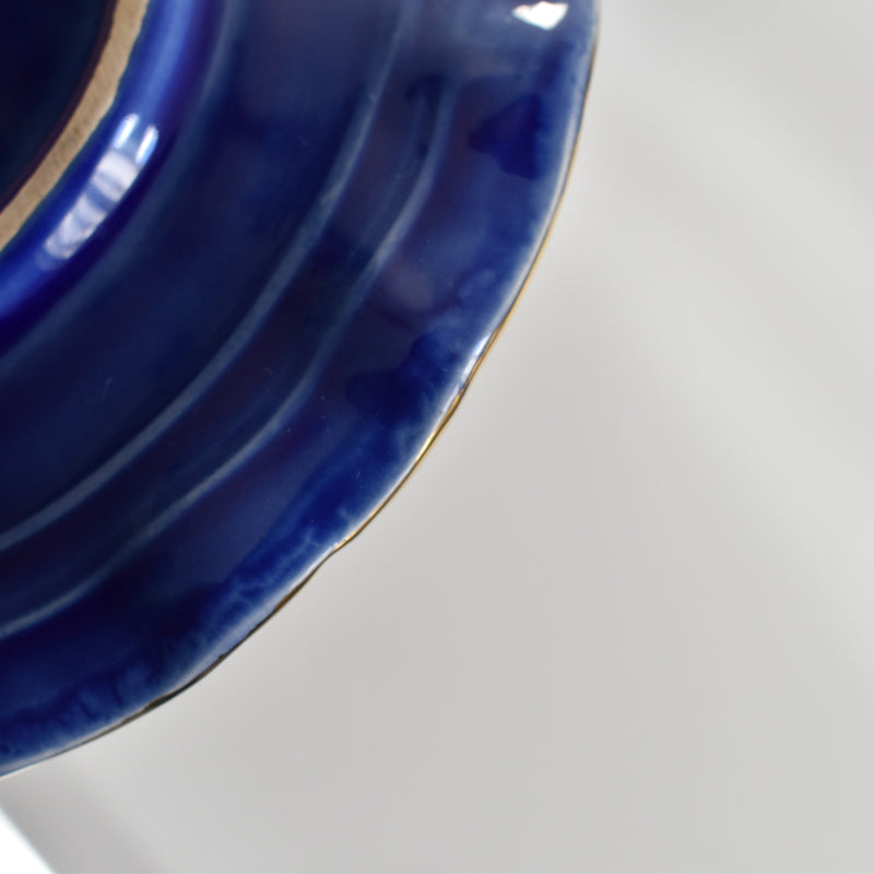 ア.ドラサンヴァル A.Dressinval コーヒーカップ＆ソーサー Blue D