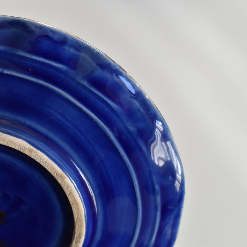 ア.ドラサンヴァル A.Dressinval コーヒーカップ＆ソーサー Blue D