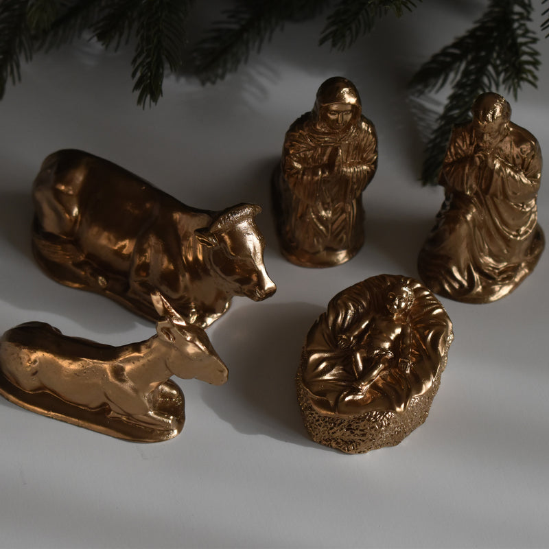 キリスト降誕　オブジェ Or（ゴールド）　箱入り