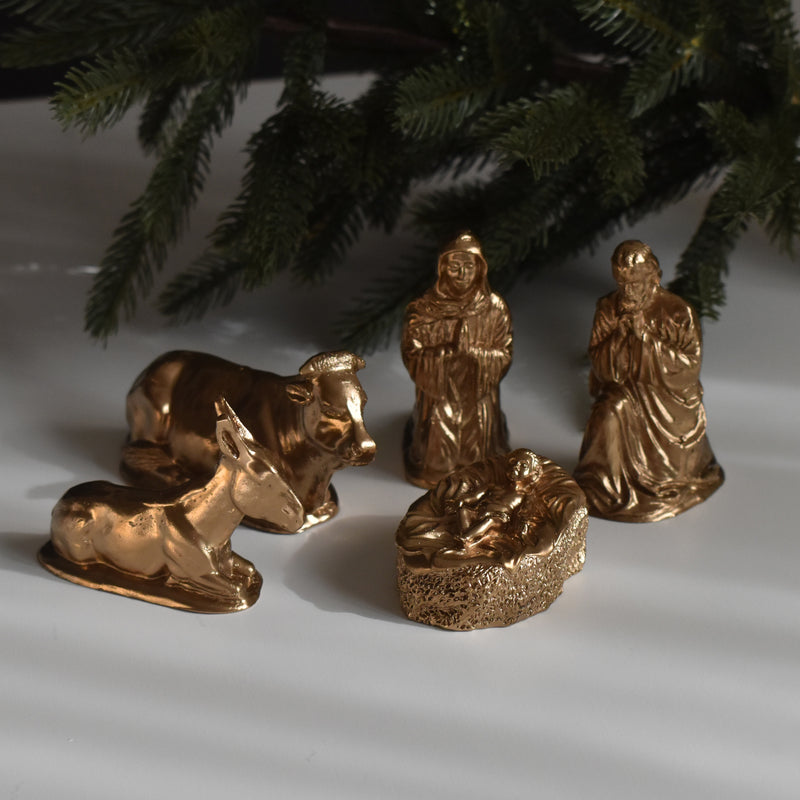 キリスト降誕　オブジェ Or（ゴールド）　箱入り