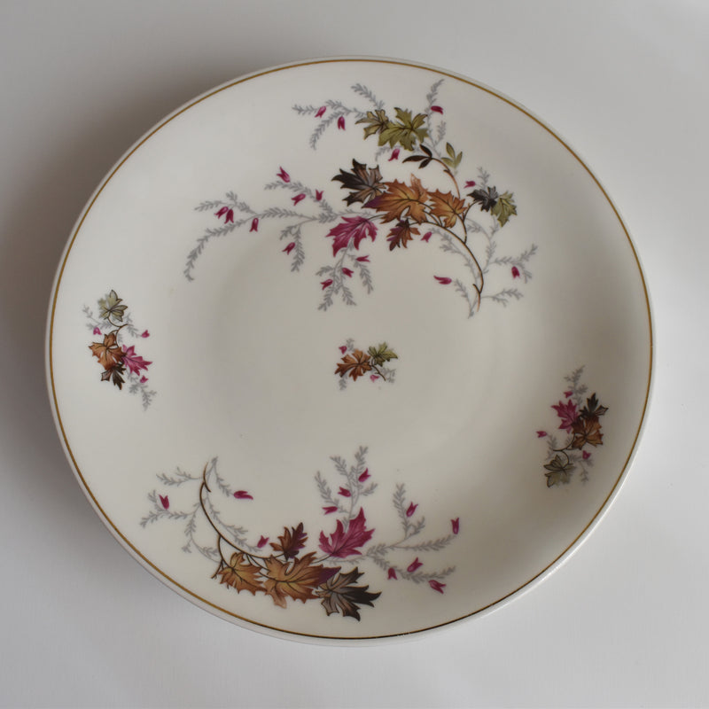 Vintage Footed Plate, Raynaud, Erable