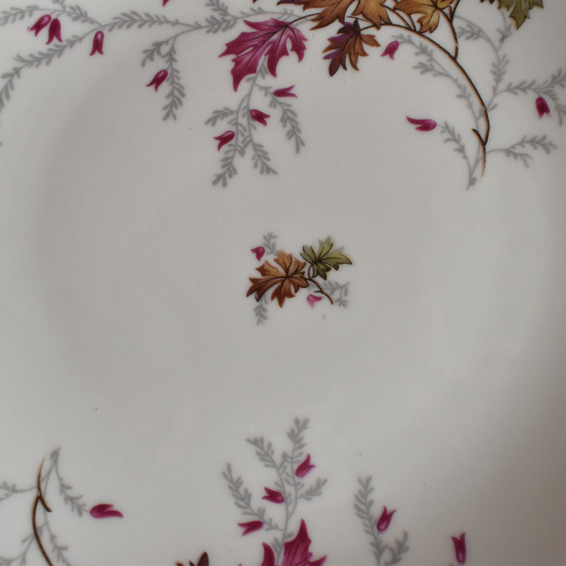 Vintage Footed Plate, Raynaud, Erable
