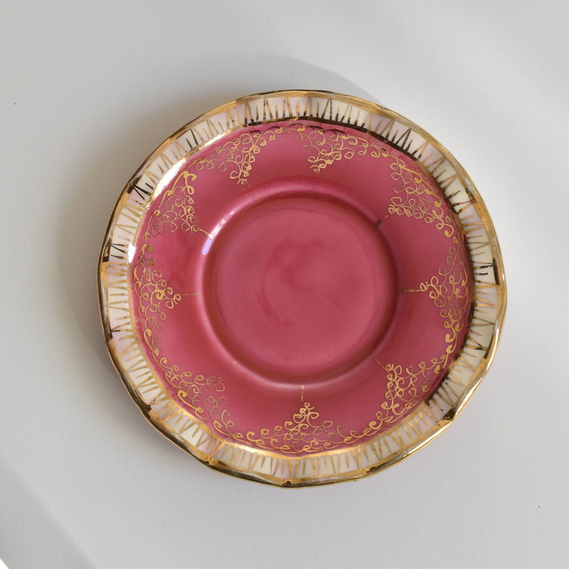 ア.ドラサンヴァル A.Dressinval コーヒーカップ＆ソーサー Pink A