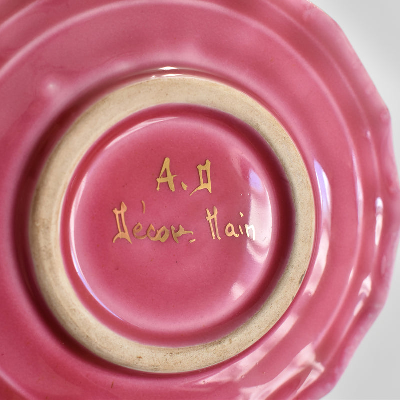 ア.ドラサンヴァル A.Dressinval コーヒーカップ＆ソーサー Pink A