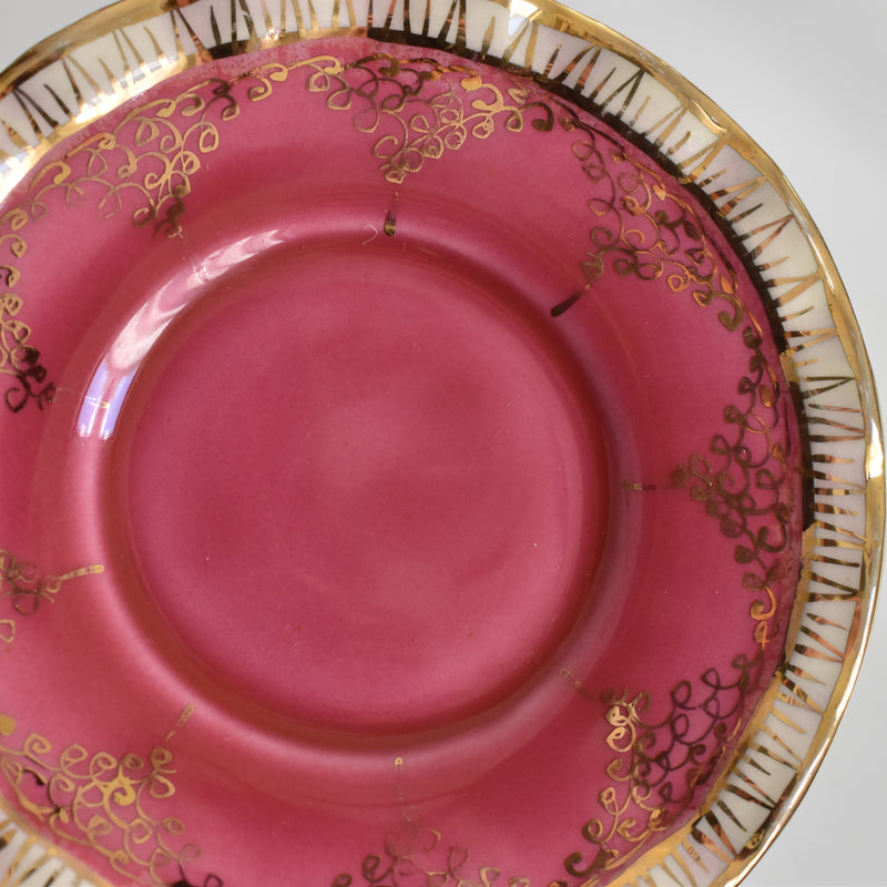 ア.ドラサンヴァル A.Dressinval コーヒーカップ＆ソーサー Pink A