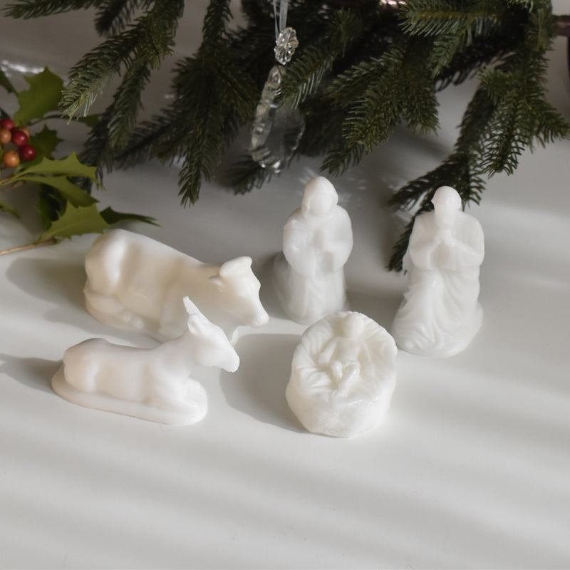 キリスト降誕　オブジェ  Blanc(ホワイト）　箱入り