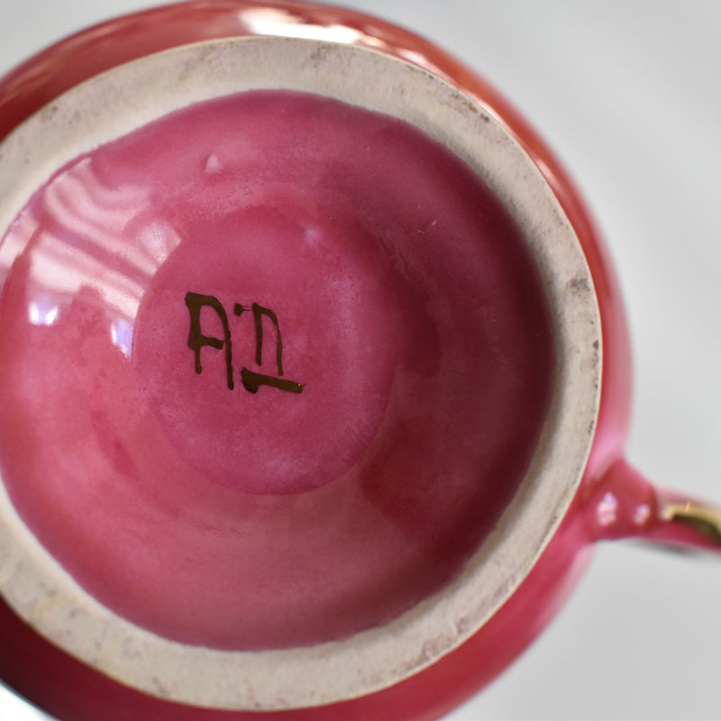 ア.ドラサンヴァル A.Dressinval コーヒーカップ＆ソーサー Pink A