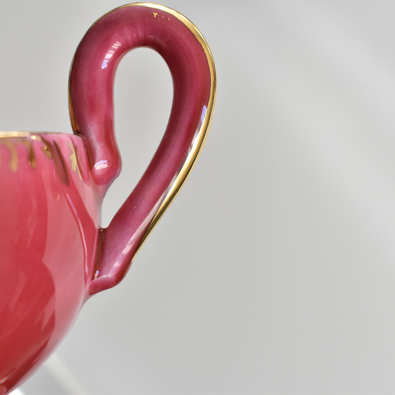 ア.ドラサンヴァル A.Dressinval コーヒーカップ＆ソーサー Pink A