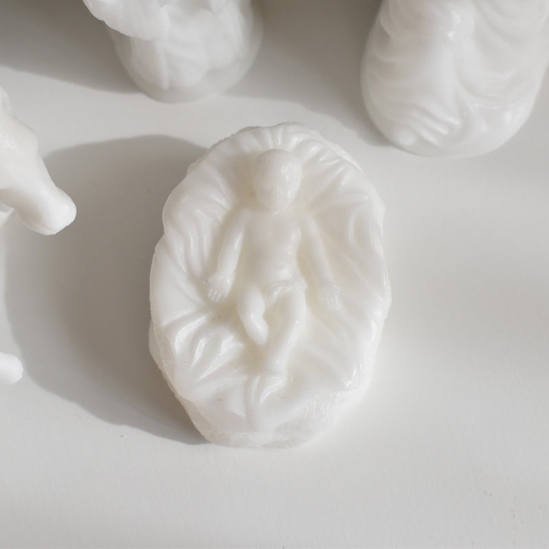 キリスト降誕　オブジェ  Blanc(ホワイト）　箱入り