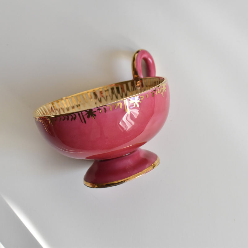 ア.ドラサンヴァル A.Dressinval コーヒーカップ＆ソーサー Pink A