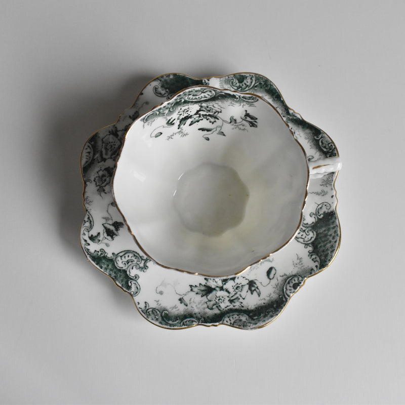Antique Cup & Saucer RH&SL England DEE D