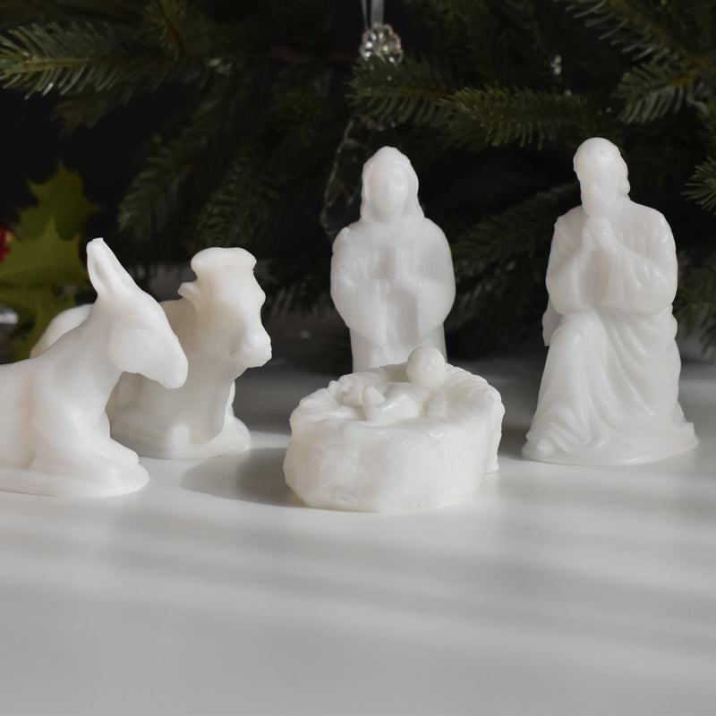 キリスト降誕　オブジェ  Blanc(ホワイト）　箱入り