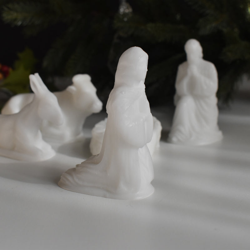 キリスト降誕　オブジェ  Blanc(ホワイト）　箱入り