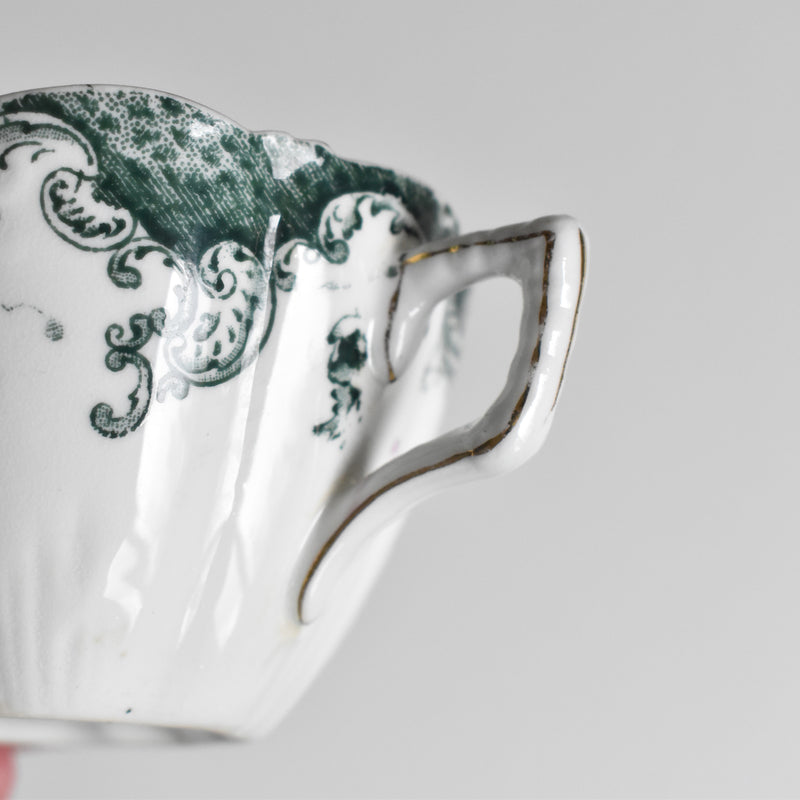 Antique Cup & Saucer RH&SL England DEE D