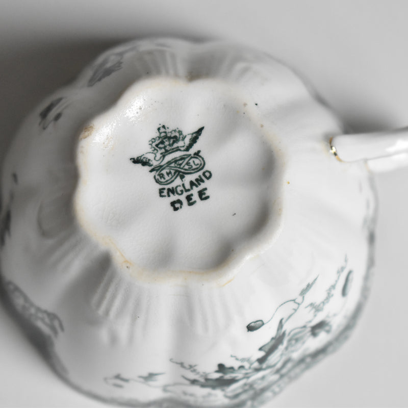 Antique Cup & Saucer RH&SL England DEE D
