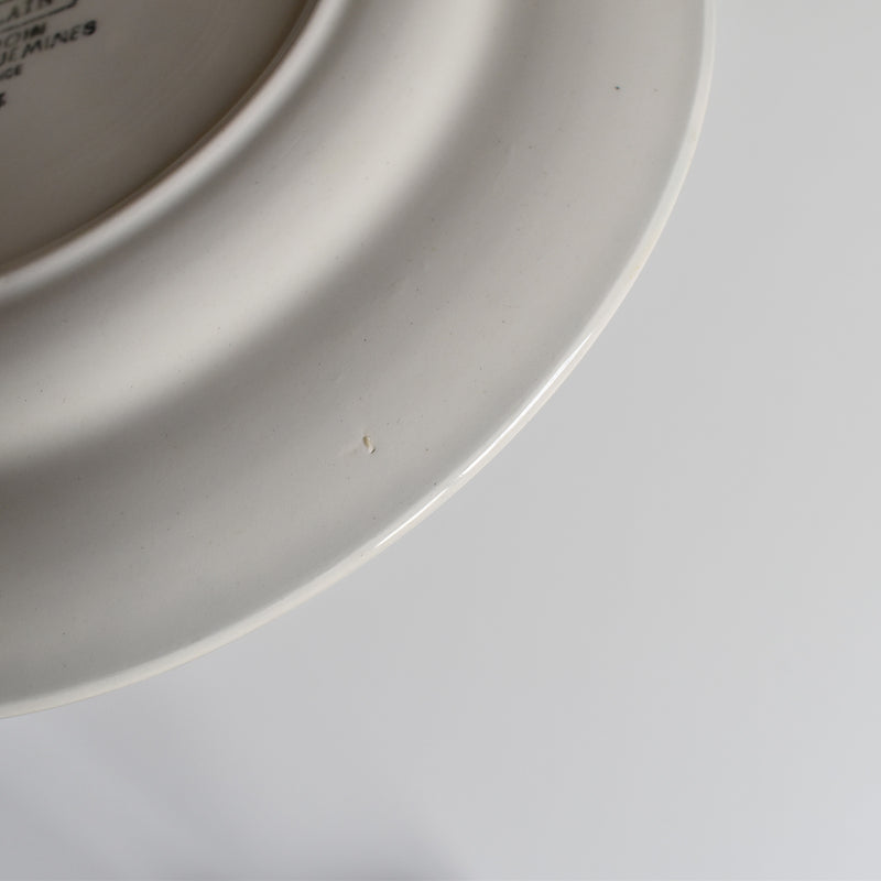 Vintage Dessert Plate Digoin & Sarreguemines Alain A