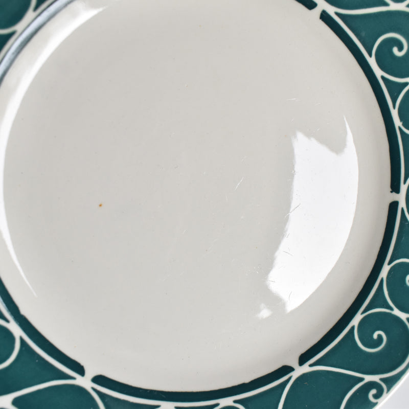 Vintage Dessert Plate Digoin & Sarreguemines Alain A