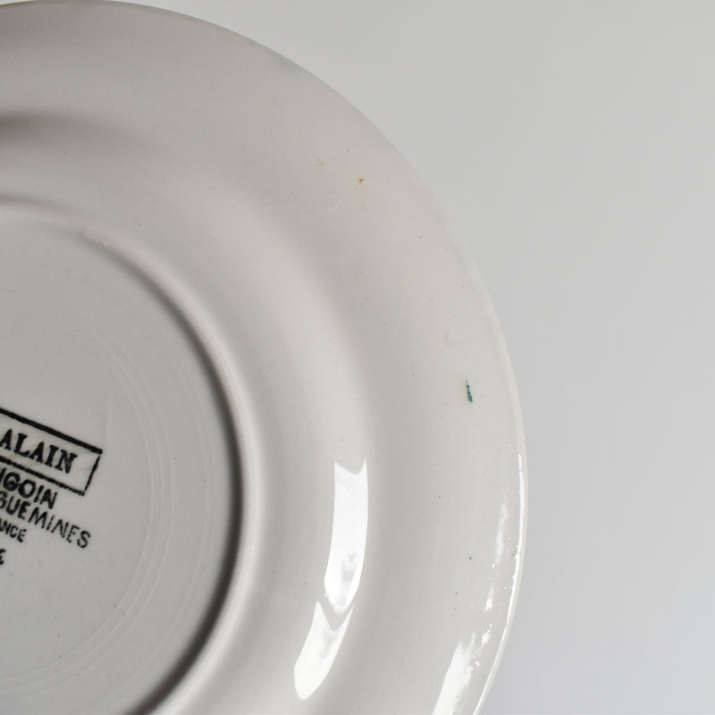 ヴィンテージデザートプレート ディゴワン＆サルグミンヌ Alain B