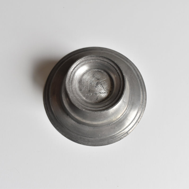 Vintage Pewter Small Coupe