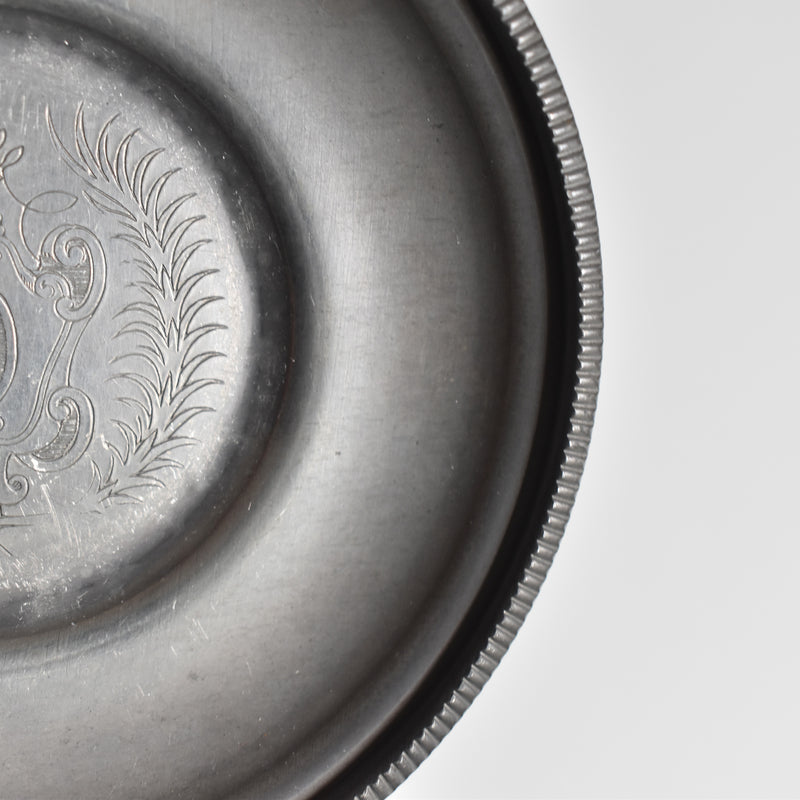 Vintage Pewter Coasters