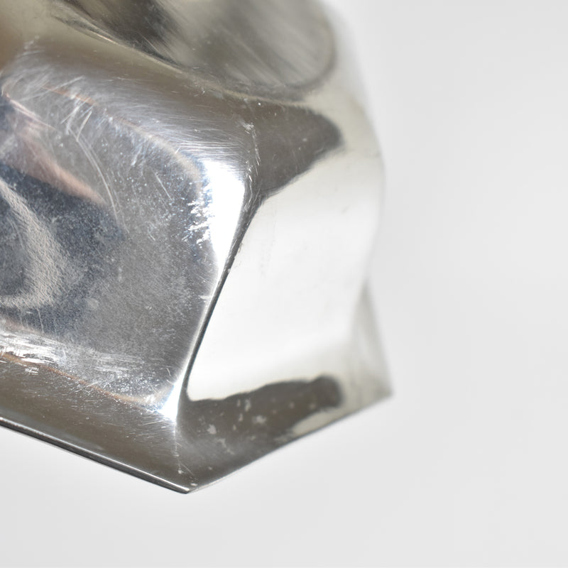 Vintage Pewter Octagonal Coupe