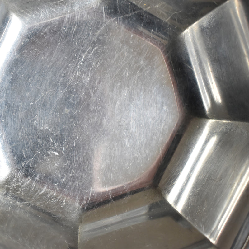 Vintage Pewter Octagonal Coupe
