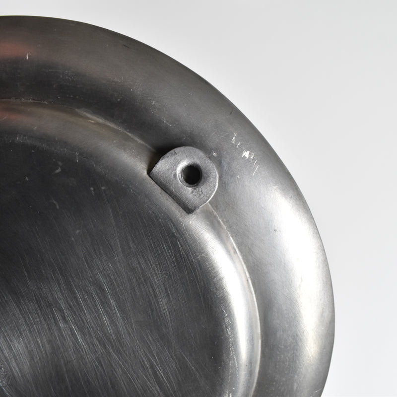 ヴィンテージピューターラウンドプレート