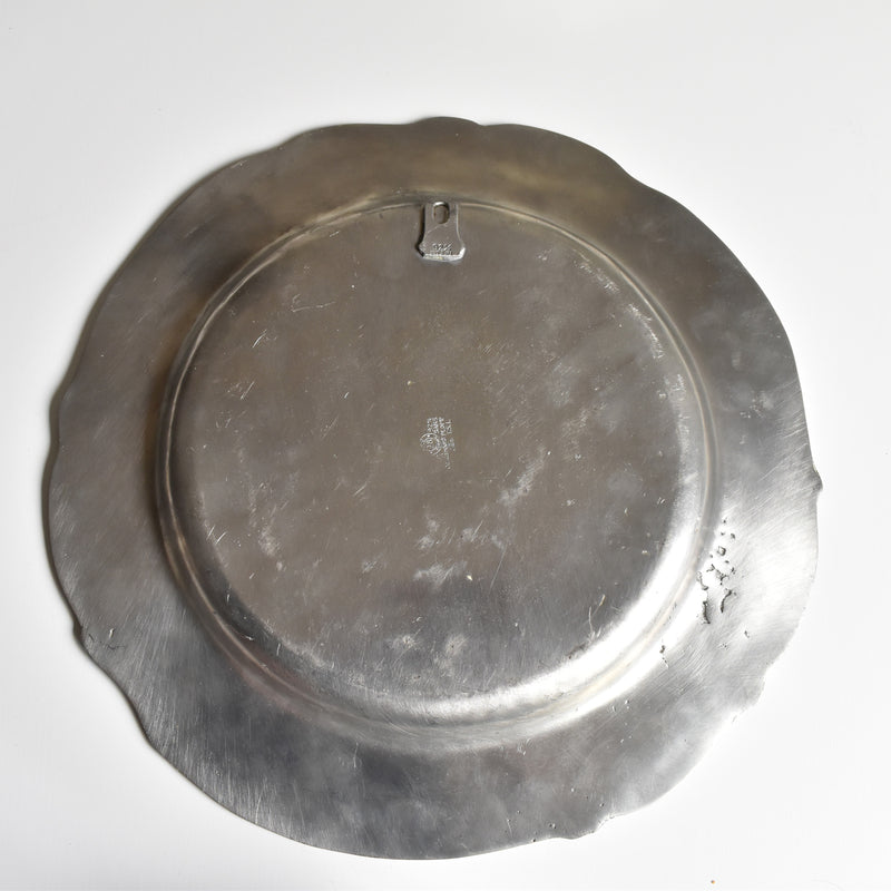 ヴィンテージピューター プレート Papillon