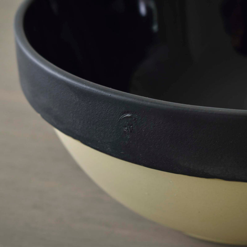 ディゴワン　パリのボウルN14　ダークブルー　ロゴ