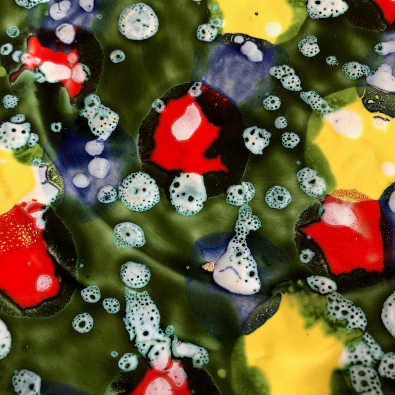 ア.ドラサンヴァル A.Dressinval デザート皿 マルチカラー