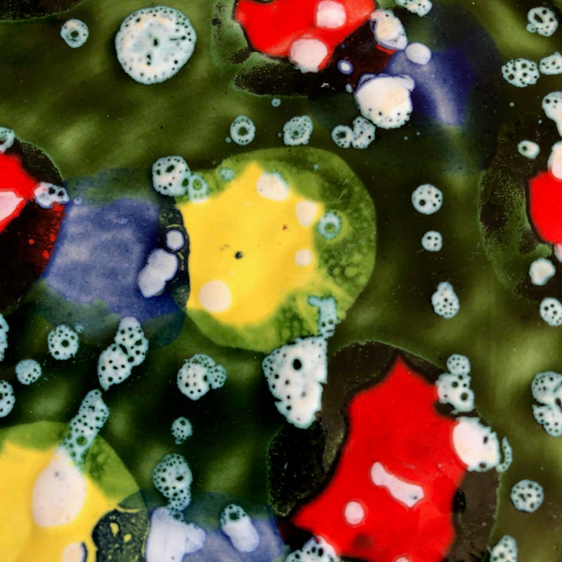 ア.ドラサンヴァル A.Dressinval デザート皿 マルチカラー