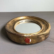 アンティーク オーバル鏡