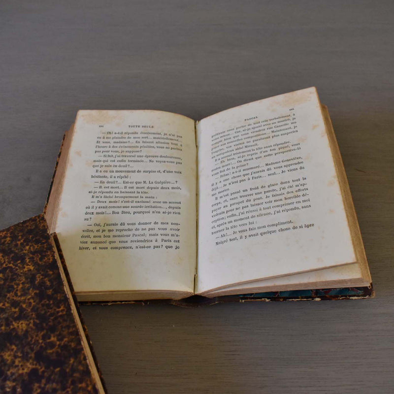 Antique book: "TOUTE SEULE"