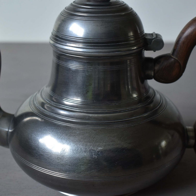 Pewter teapot
