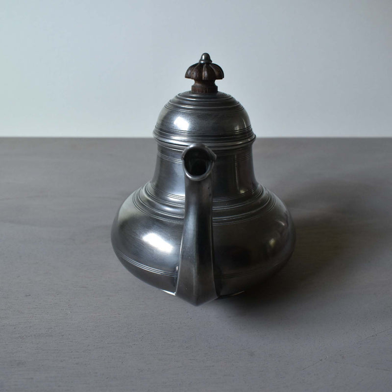 Pewter teapot