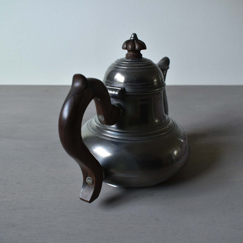 Pewter teapot
