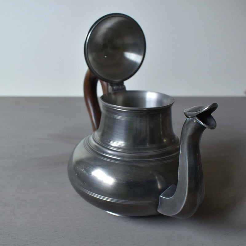 Pewter teapot