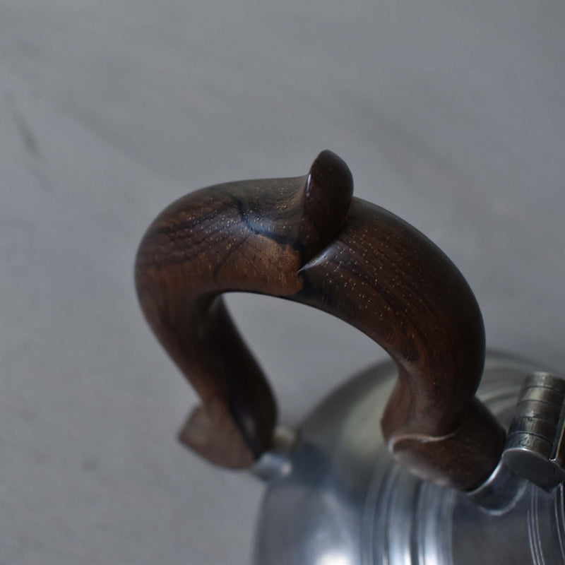 Pewter teapot