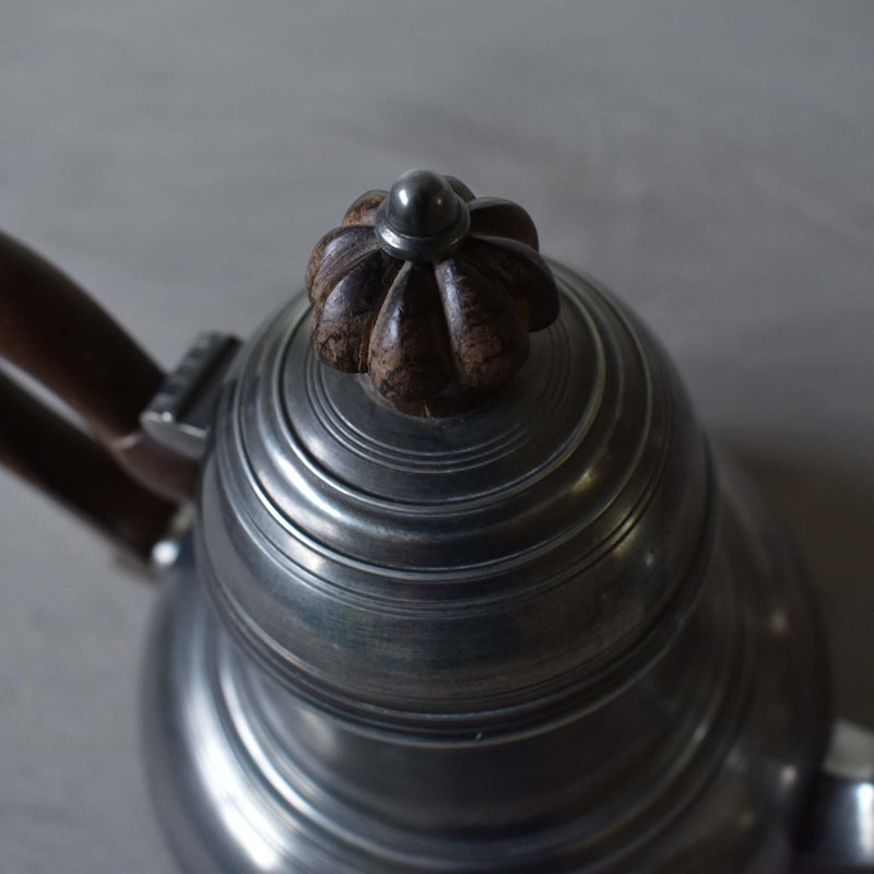 Pewter teapot