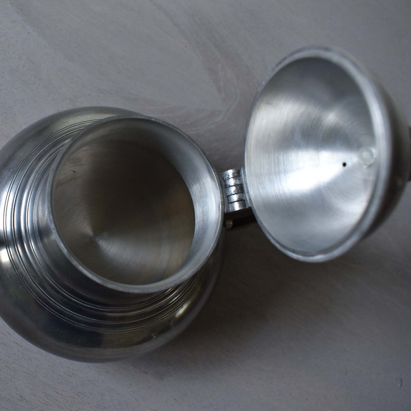 Pewter teapot