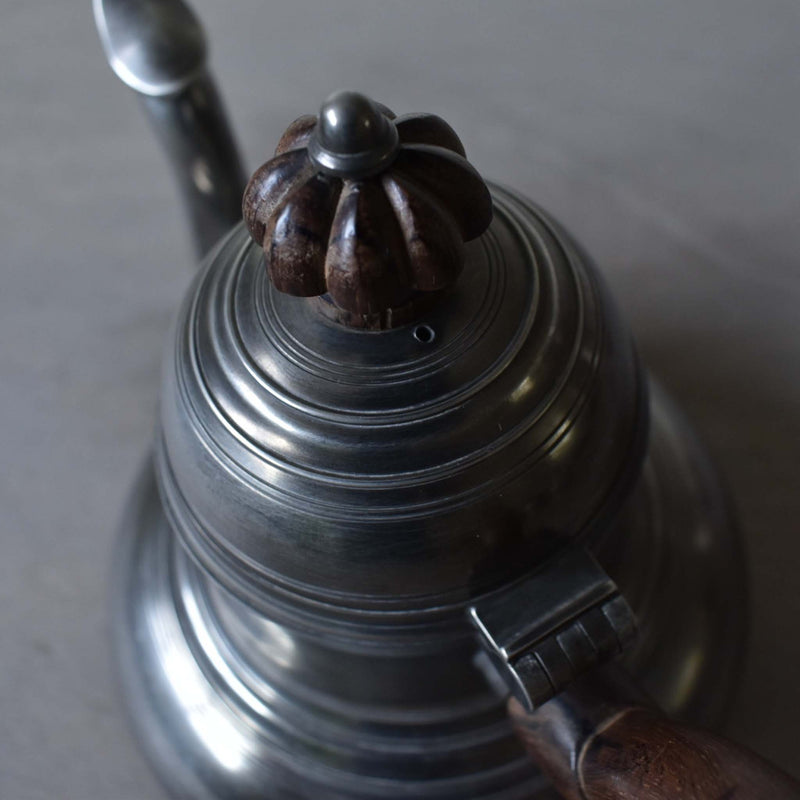 Pewter teapot
