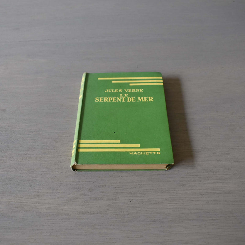 Vintage Book - Jules Verne Le Serpent de Mer