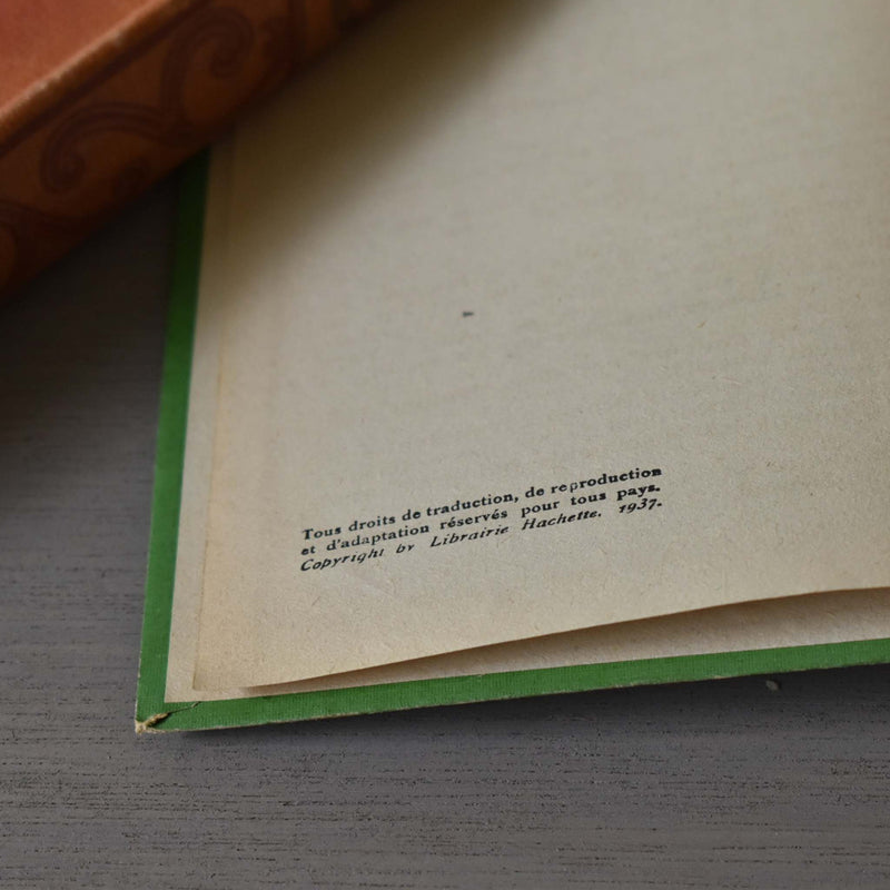 Vintage Book - Jules Verne Le Serpent de Mer