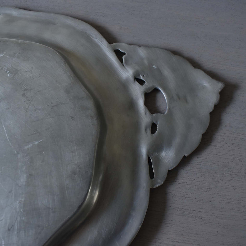 Large Pewter Plate