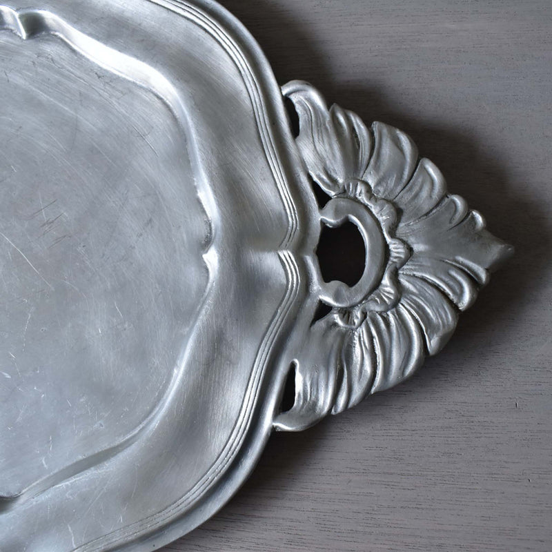 Large Pewter Plate