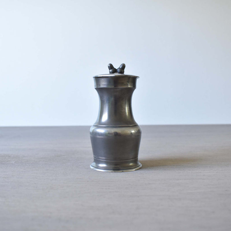 Pewter jug, acorn, small