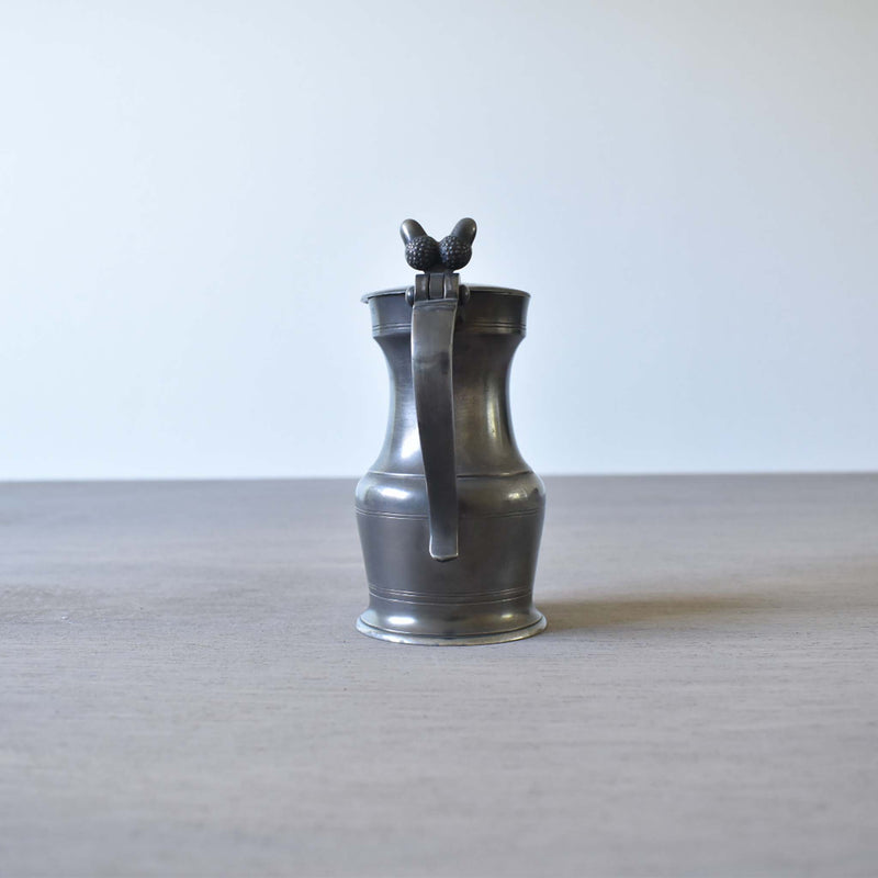 Pewter jug, acorn, small