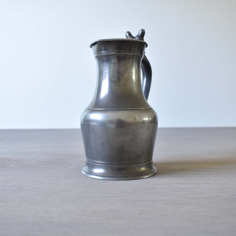 Pewter jug, acorn, large