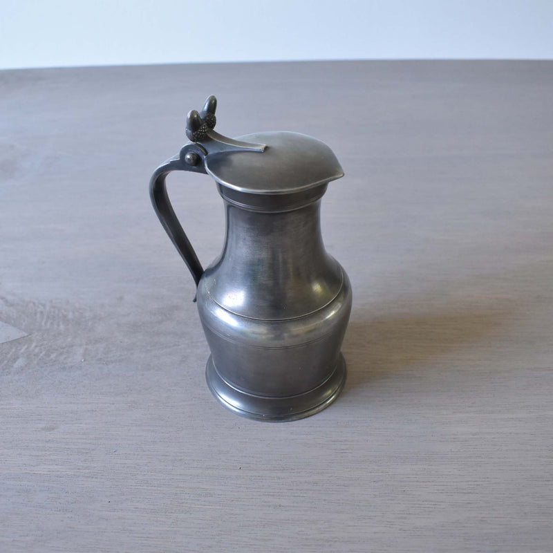 Pewter jug, acorn, large